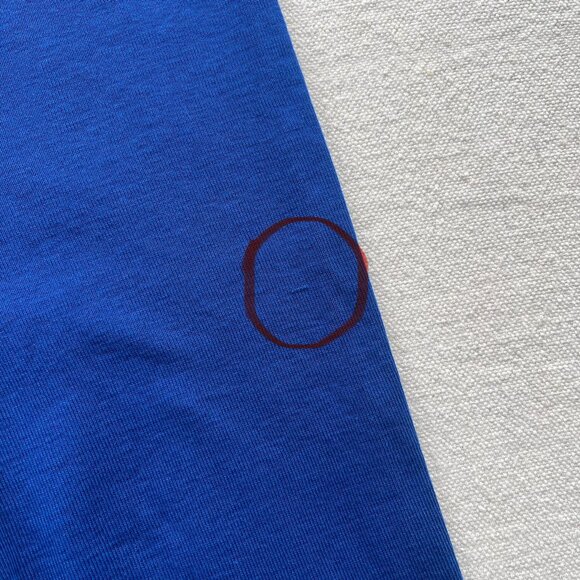 Primary Organic Long-Sleeve PJ Top & Pants, "Cobalt" Color, Size 6-7, EUC - Picture 12 of 13